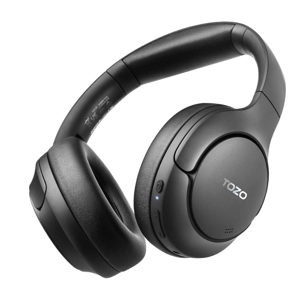 TOZO Active Noise Cancelling Headphones, Wireless Over The Ear Bluetooth Headset